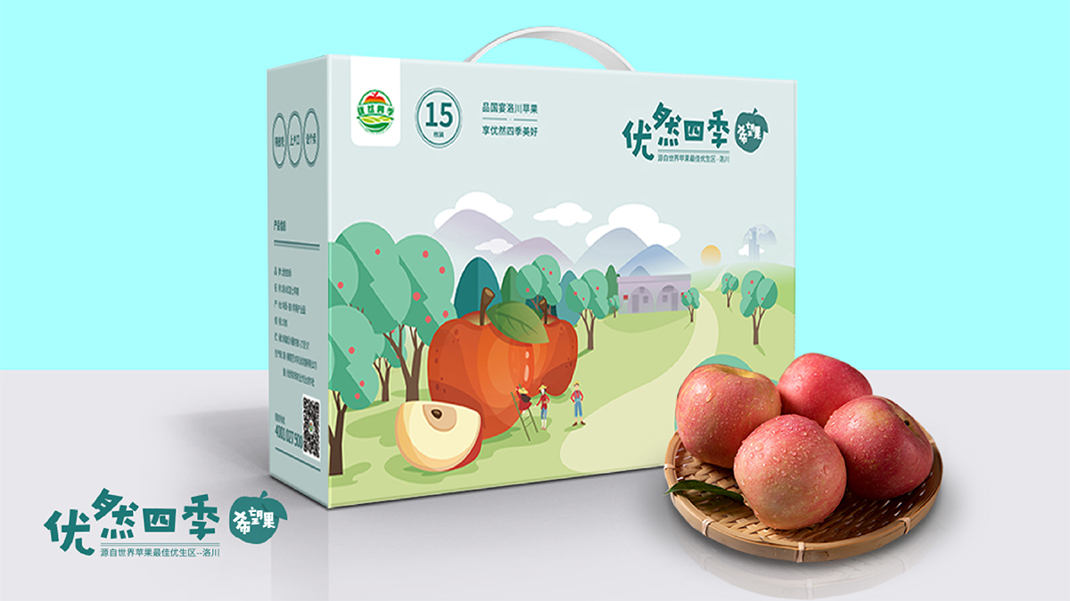 武漢包裝設計，水果包裝設計，農產品包裝設計